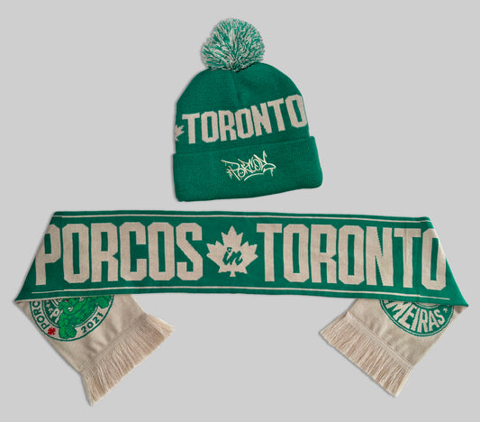 COMBO KIT: Gorro + Cachecol - Knit Hat + Scarf