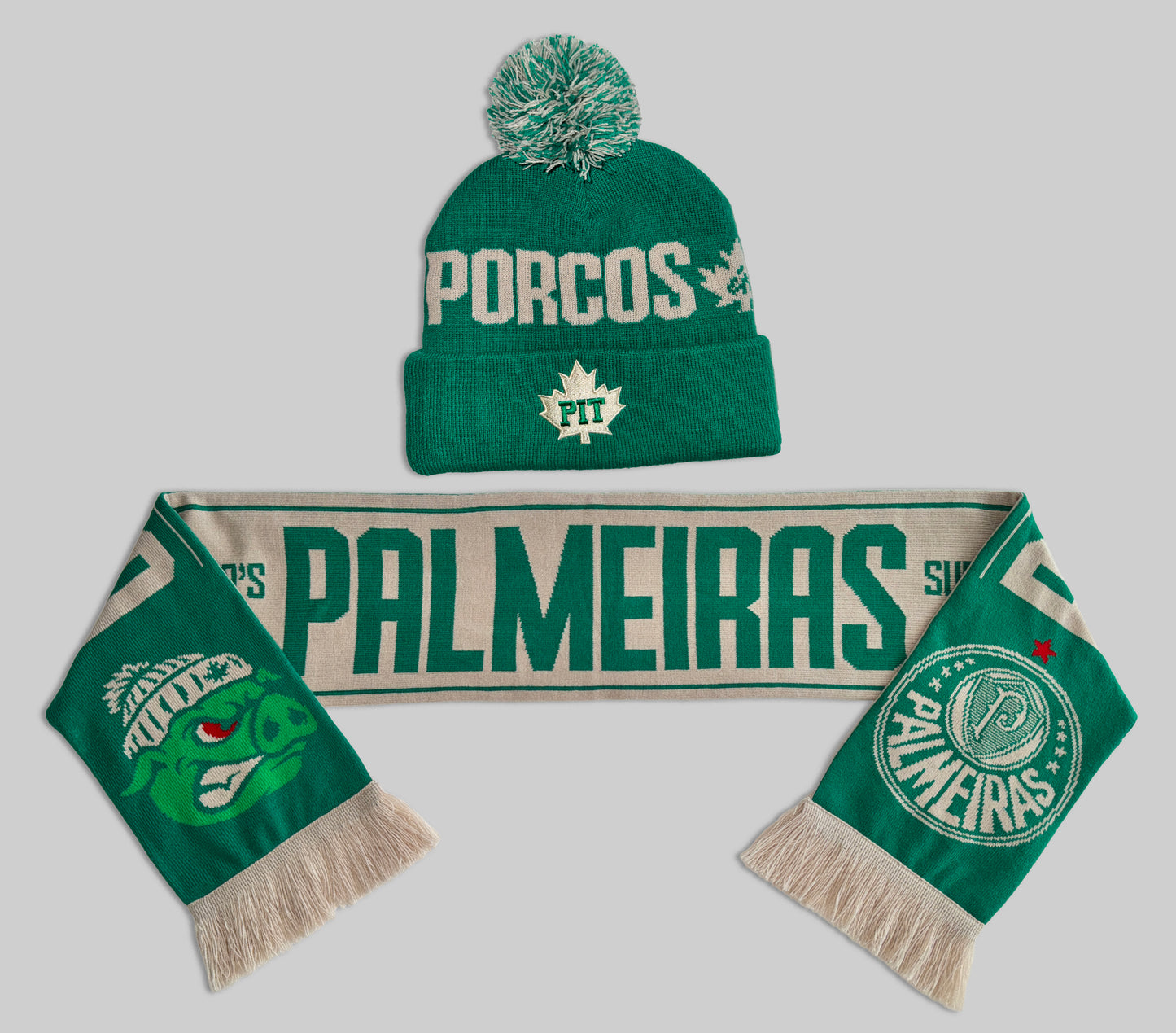 COMBO KIT: Gorro + Cachecol - Knit Hat + Scarf